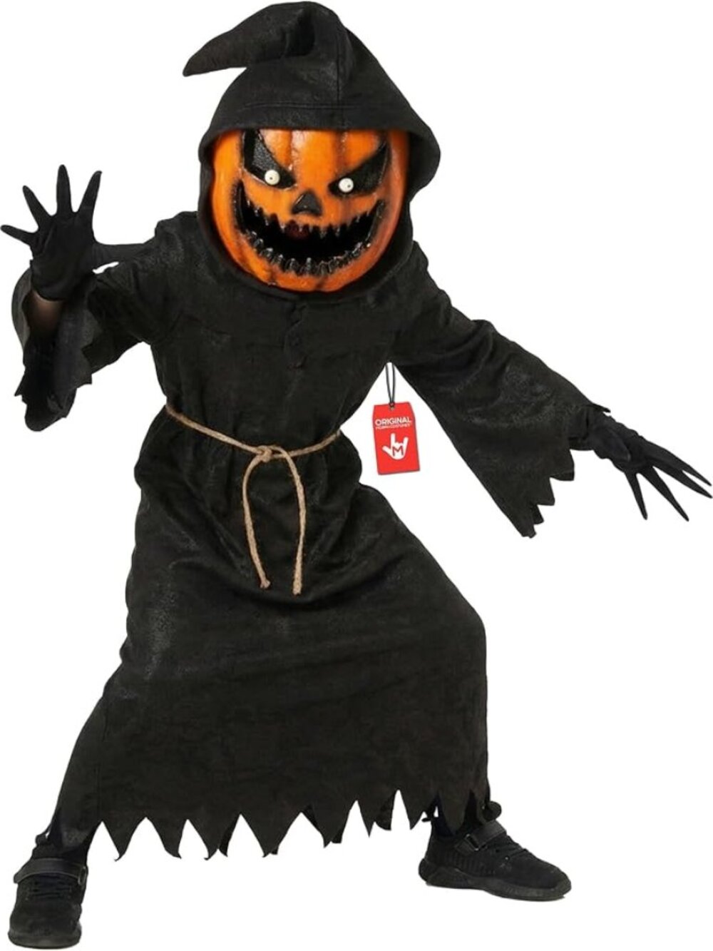 Black hooded Halloween Costume dress